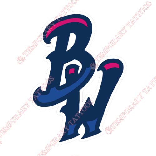 Pensacola Blue Wahoos Customize Temporary Tattoos Stickers NO.7744
